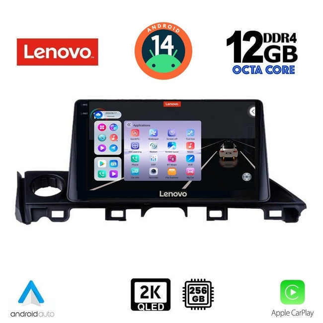 LENOVO SSZ 12379_CPA (9inc) MULTIMEDIA TABLET for MAZDA 6 mod. 2017-2020