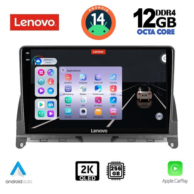 LENOVO SSZ 12405_CPA (9inc) MULTIMEDIA TABLET for MERCEDES C (W204) mod. 2007-2011