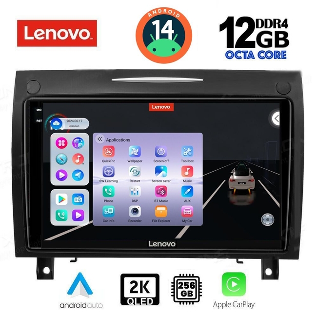 LENOVO SSZ 12419_CPA (9inc) MULTIMEDIA TABLET for MERCEDES SLK R171 mod. 2004-2010