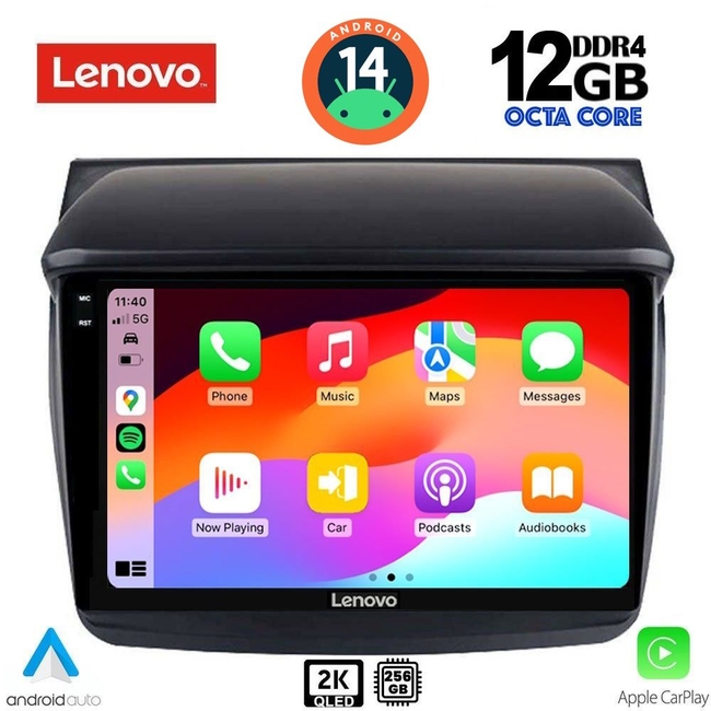 LENOVO SSZ 12436_CPA (9inc) MULTIMEDIA TABLET for MITSUBISHI L200 mod. 2006-2015