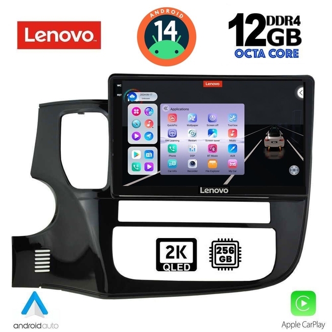 LENOVO SSZ 12443_CPA (9inc) MULTIMEDIA TABLET for MITSUBISHI OUTLANDER mod. 2013-2020