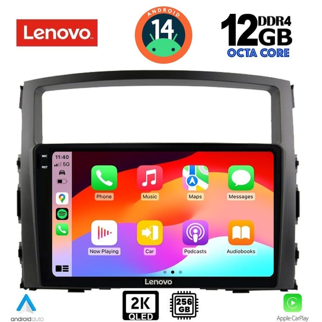 LENOVO SSZ 12446_CPA (9inc) MULTIMEDIA TABLET for MITSUBISHI PAJERO mod. 2006-2013