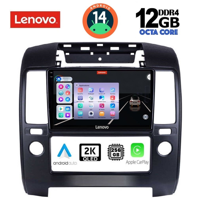 LENOVO SSZ 12454_CPA A/C (9inc) MULTIMEDIA TABLET for NISSAN NAVARA D40 mod. 2006-2011 με A/C