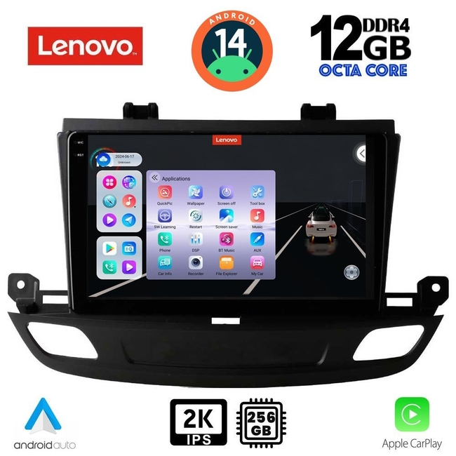 LENOVO SSZ 12493_CPA (9inc) MULTIMEDIA TABLET for OPEL INSIGNIA mod. 2018>