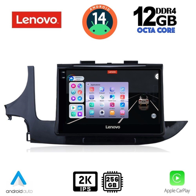 LENOVO SSZ 12497_CPA (9inc) MULTIMEDIA TABLET for OPEL MOKKA mod. 2016&gt;