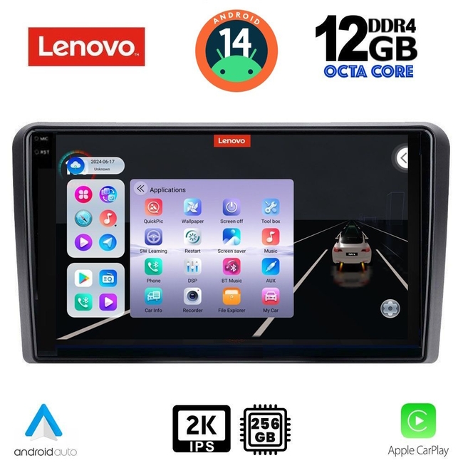LENOVO SSZ 12514_CPA (9inc) MULTIMEDIA TABLET for PEUGEOT 308  mod. 2013&gt;