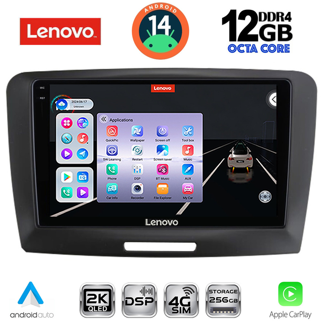 LENOVO SSZ 12604A_CPA (9inc) MULTIMEDIA TABLET for SKODA SUPERB mod. 2008-2015