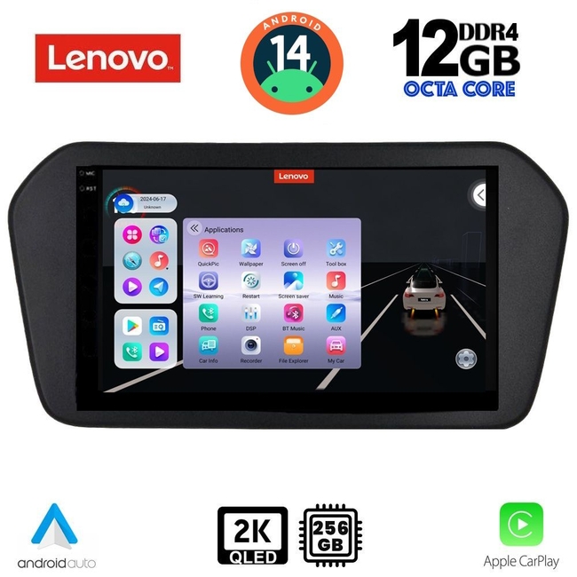 LENOVO SSZ 12698_CPA (9inc) MULTIMEDIA TABLET for SUZUKI VITARA mod. 2022&gt;