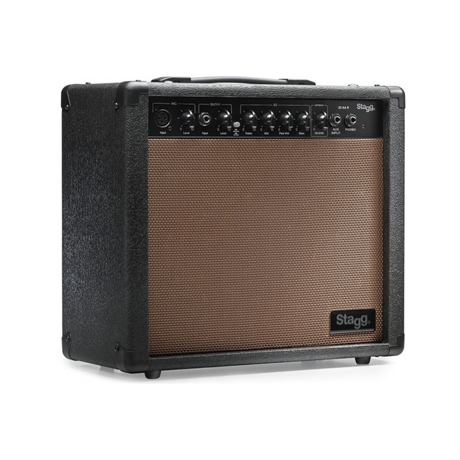 STAGG 20 AA R Ενισχυτής Ακουστικών Οργάνων 20W με Reverb