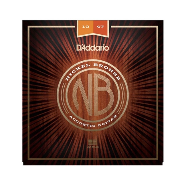 D'Addario NB1047 Χορδές Nickel Bronze Ακουστικής Κιθάρας