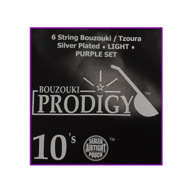 PRODIGY Purple 10s Xορδές 3χορδου Μπουζουκιού/ Tζουρά 