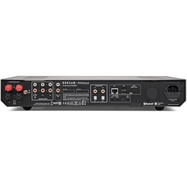 Roksan Attessa Streaming Amplifier - Silver