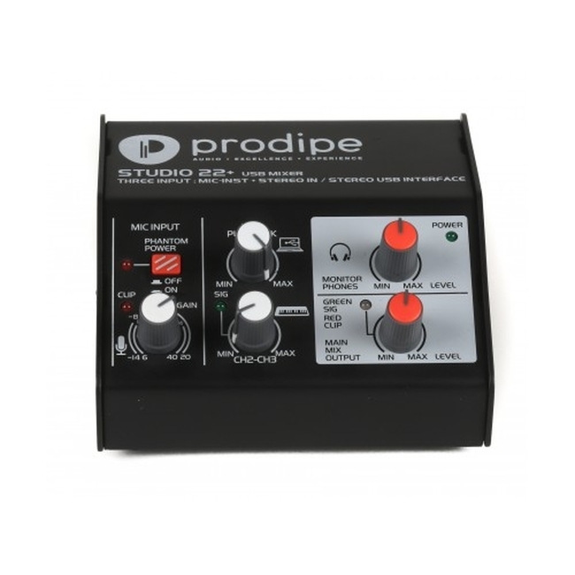 Prodipe Studio 22+ Interface