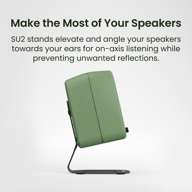 Kanto Audio SU2 Black - Βάσεις Γραφείου για Ηχεία Uki & Ora