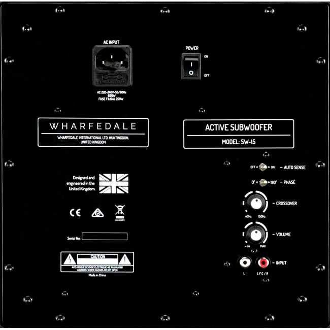 WHARFEDALE SW-15 Black - 15inch