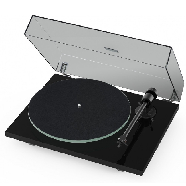 Pro-Ject Audio T1 BT + OM 5e (Black) - Belt Dive - Με Προενισχυτή