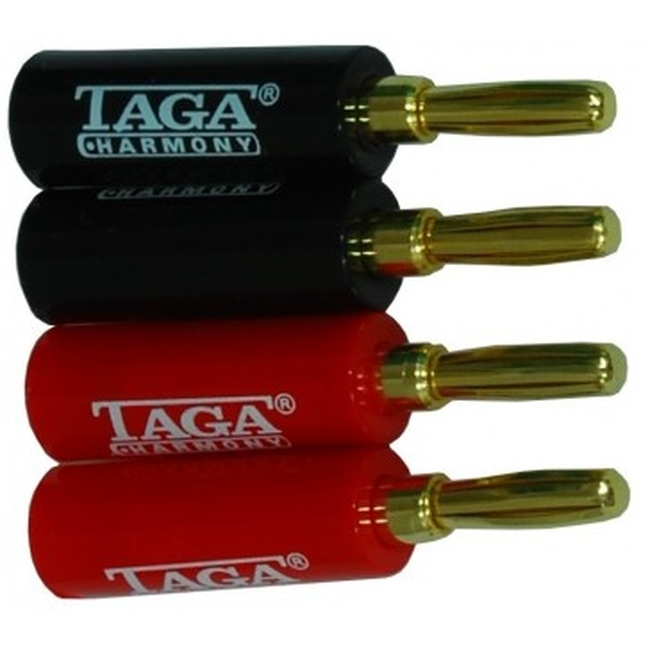 Taga Harmony TCB-001 High Performance Banana Plugs (σετ 4 τεμαχίων)