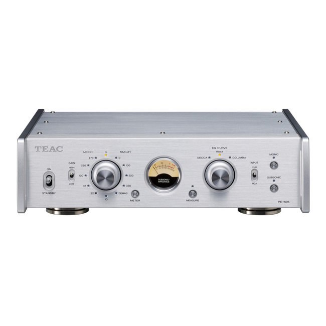 TEAC PE-505 Phono Προενισχυτής - Silver 
