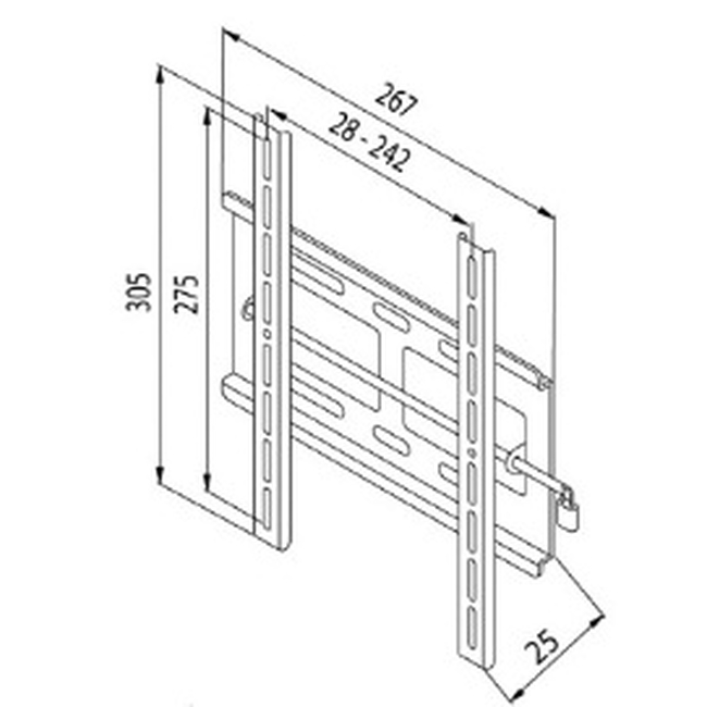 Techlink TLCD7 σταθερή [15''-32'']