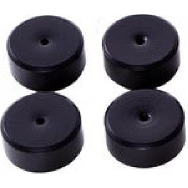 Custom Design Floor Protectors 18mm Black (set 4 τεμαχίων)