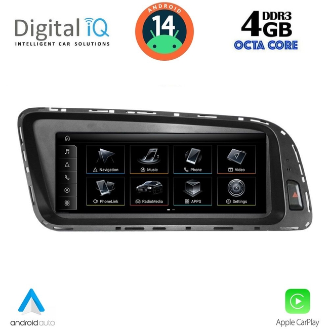 DIGITAL IQ TOP 16929_CPA (8.8inc) MULTIMEDIA SYSTEM for AUDI Q5 mod. 2008-2018