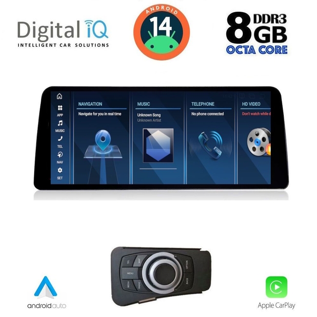 DIGITAL IQ TOP 18954_CPA (10.25'') (CCC) MULTIMEDIA SYSTEM for BMW S.3 (E90-91-92) mod. 2005-2012