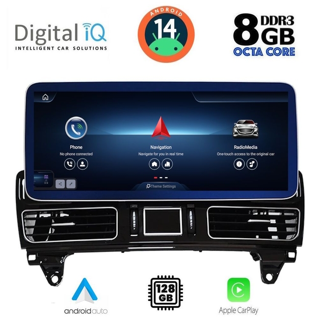 DIGITAL IQ TOP 19989_CPA (12.3inc) (NTG 5) MULTIMEDIA SYSTEM for MERCEDES GLE mod. 2016>