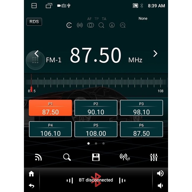 DIGITAL IQ TPD 244_CPA TESLA STYLE for FORD RANGER mod. 2012-2015
