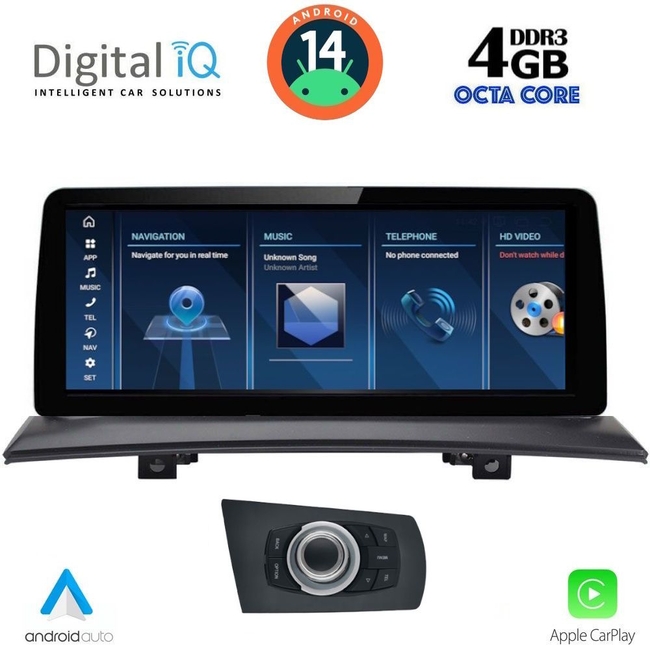 DIGITAL IQ TPG 15971_CPA (10.25'') - MULTIMEDIA SYSTEM for BMW X3 (E83) mod. 2003-2010 with CCC