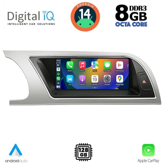 DIGITAL IQ TPK 16918_CPA (8.8inc) MULTIMEDIA SYSTEM for AUDI A4 mod. 2008-2012