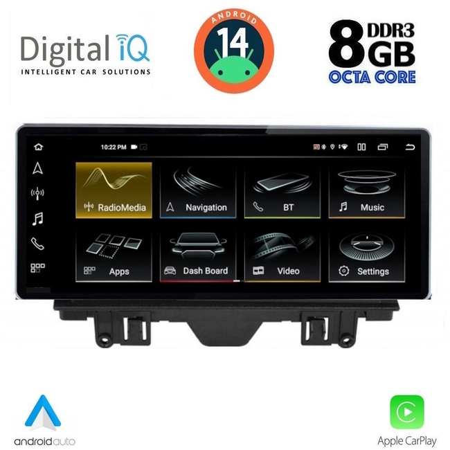 DIGITAL IQ TPG 15922_CPA (10.25inc) MULTIMEDIA SYSTEM for AUDI Q3 mod. 2011-2018 (High version)