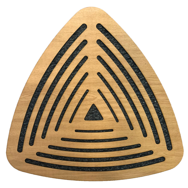 ALPHAcoustic Acoucell Petalo Wood - Triangle (6 Τεμάχια)