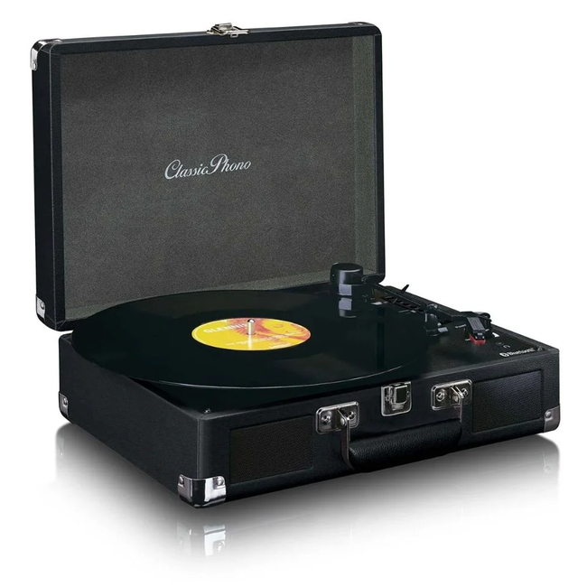 Lenco Turntable TT-115 Με προενισχυτη και Bluetooth - Black