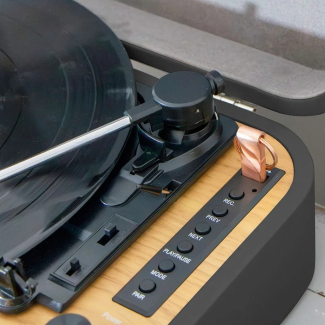 Lenco Turntable TT-116 Με προενισχυτη και Bluetooth - Black