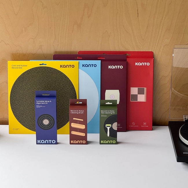 Kanto Audio TT-CRM - Ματ Πικάπ από Φελλό & Καουτσούκ