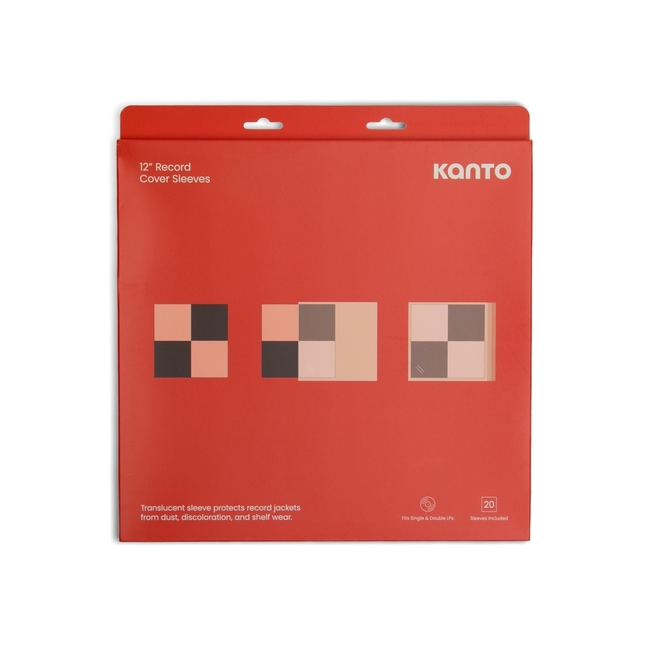 Kanto Audio TT-CS20 - Εξωτερικές Θήκες Δίσκων Βινυλίου 12'' (Σετ 20 Τμχ)
