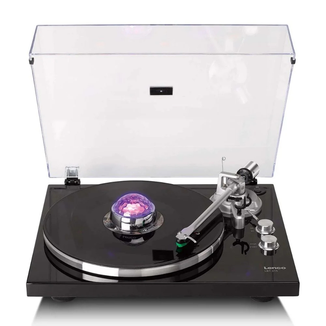 Lenco Center Stabilizer Party LED Light for Turntable