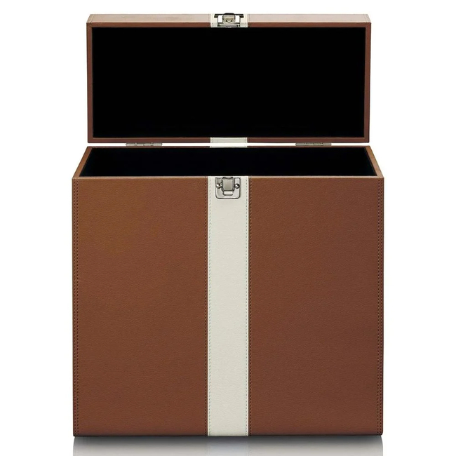 Lenco Carrying Suitcase for 30 records / White