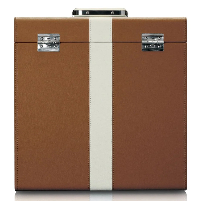 Lenco Carrying Suitcase for 30 records / White