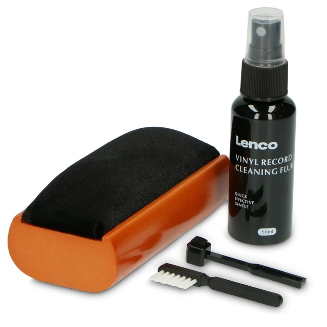 Lenco 5 in 1 cleaning kit for records and needle