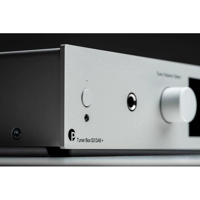Pro-Ject Tuner Box S3 DAB+ (FM, DAB+, internet radio) - Silver