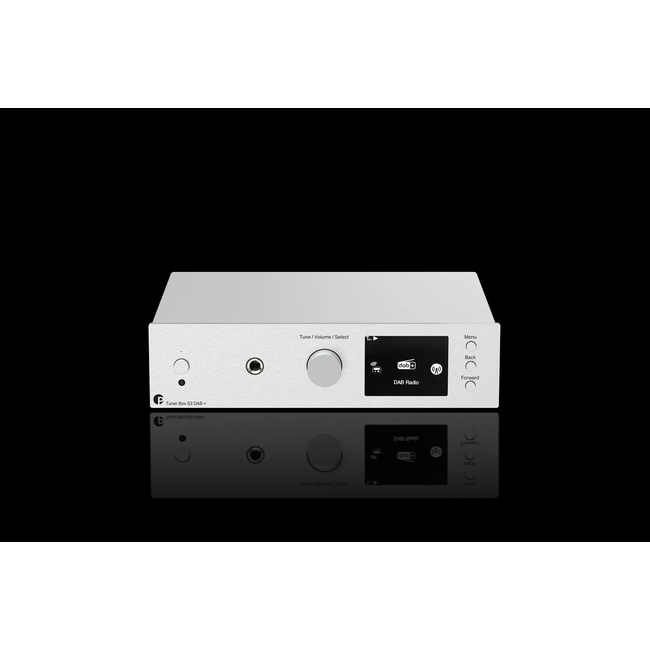Pro-Ject Tuner Box S3 DAB+ (FM, DAB+, internet radio) - Silver