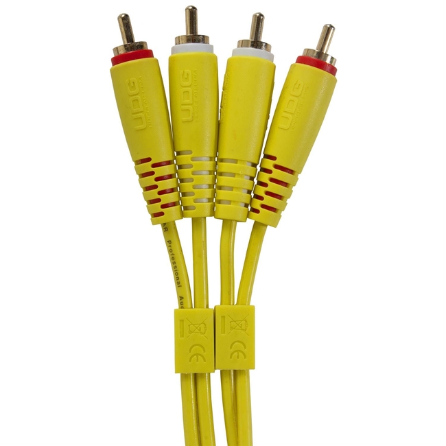 UDG U97003YL ULTIMATE AUDIO CABLE SET RCA-RCAYL 3M