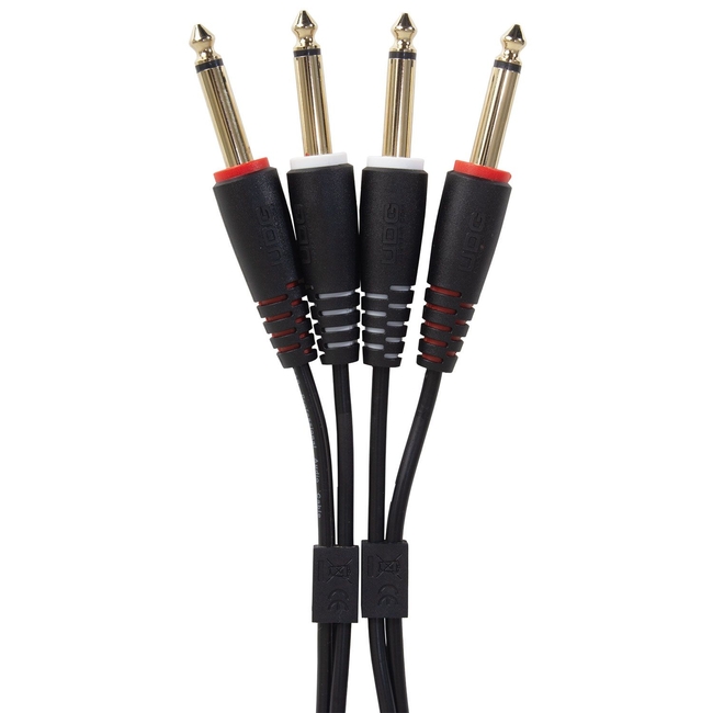 U97004BL ULTIMATE AUDIO CABLESET 1/4 - 1/4 BL 3M