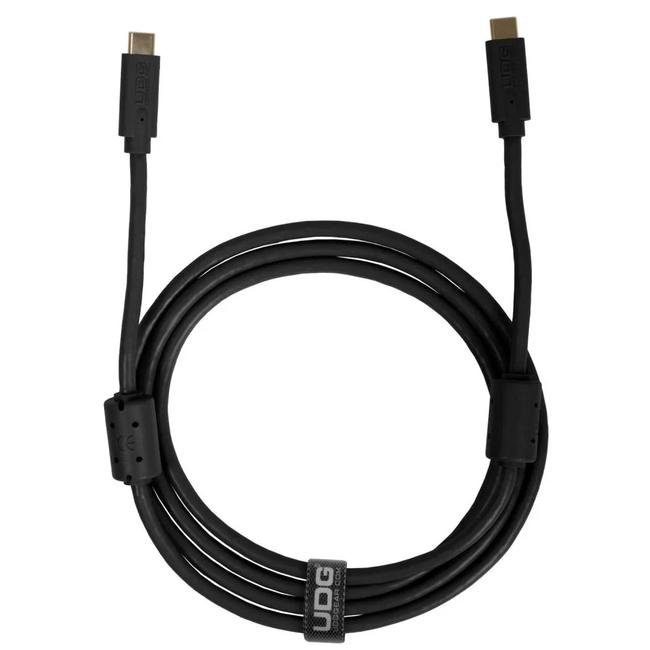 UDG ULTIMATE CABLE U99001BL USB 3.2 C-C BLACK STRAIGHT 1,5M