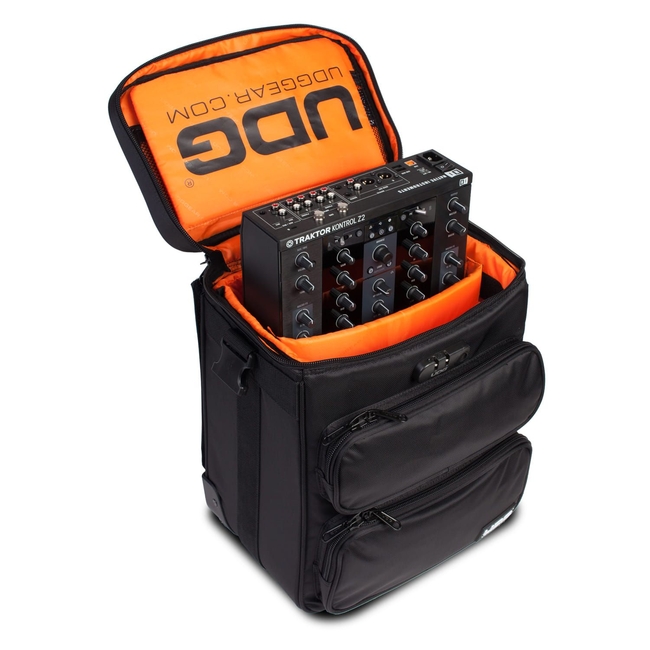 UDG U9880BL/OR UDG ULTIMATE DIGITAL TROLLEY TO GO BLACK, ORANGE INSIDE