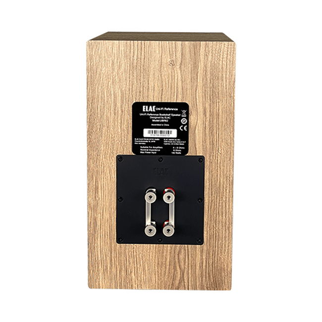 Elac Uni-Fi Reference UBR62 - White/Wood (Ζεύγος)