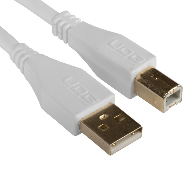 UDG U95002WT Ultimate Audio Cable USB 2.0 A-B White Straight - 2m