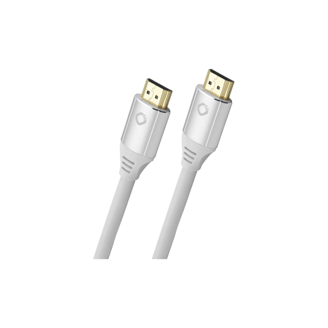 Oehlbach 92488 Black Magic MKII Καλώδιο HDMI® Yψηλής Tαχύτητας - 0.75m White