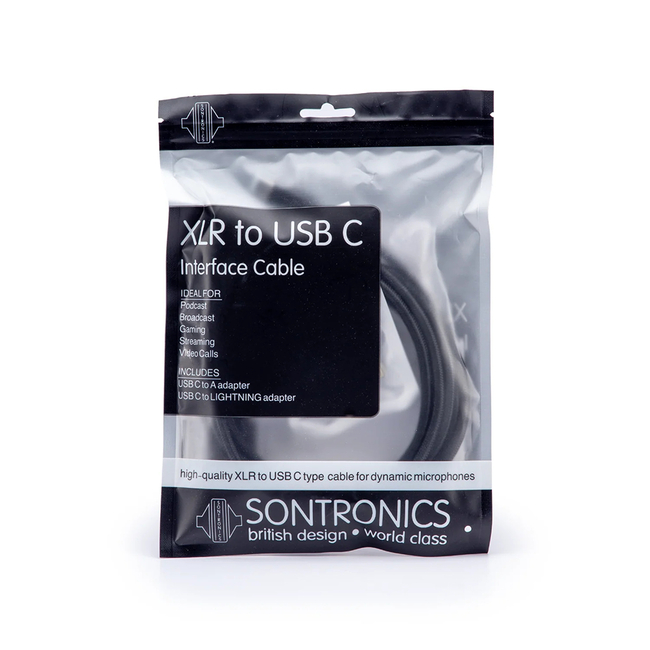 Sontronics XLR-USB-C 2m